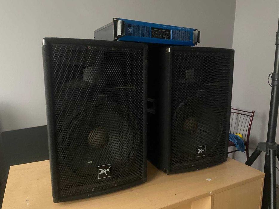 Колонки пасивні 2шт, Park audio 4215 + підсилювач СF700.
