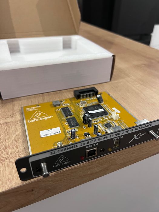 Karta usb firewire behringer x32
