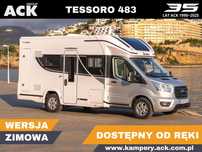 Benimar Tessoro 483  Ford TRANSIT Kempingowy Benimar Tessoro 483 Kamper Wersja Zimowa