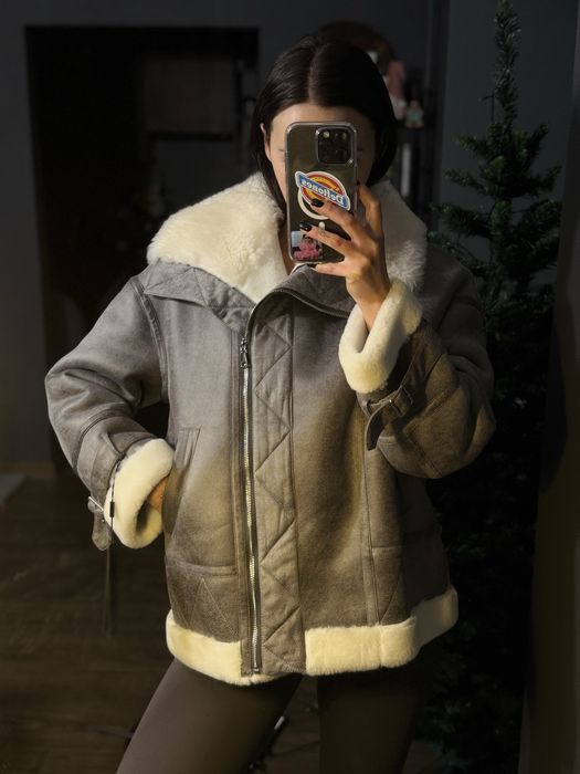 Дублянка шуба з натуральноі вовни