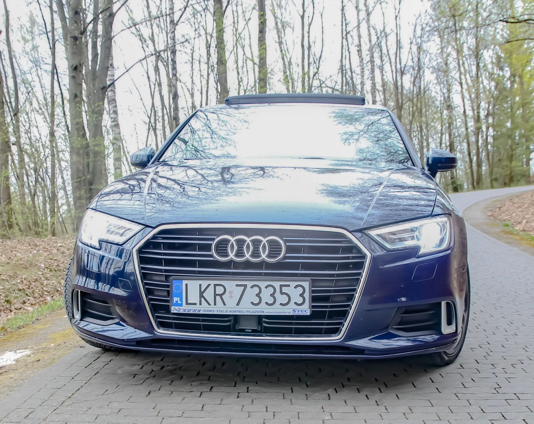 Audi A3 2.0 TFSI 190 KM | Skóra | Kamera | Szyberdach | Automat