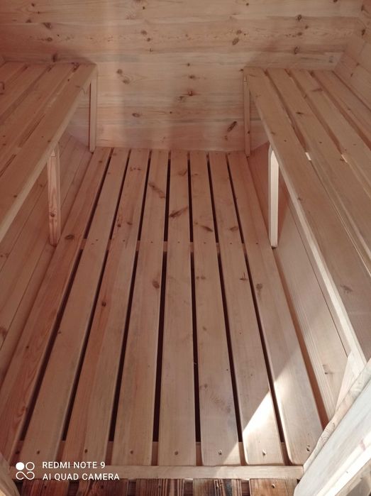 Sauna ogrodowa fińska