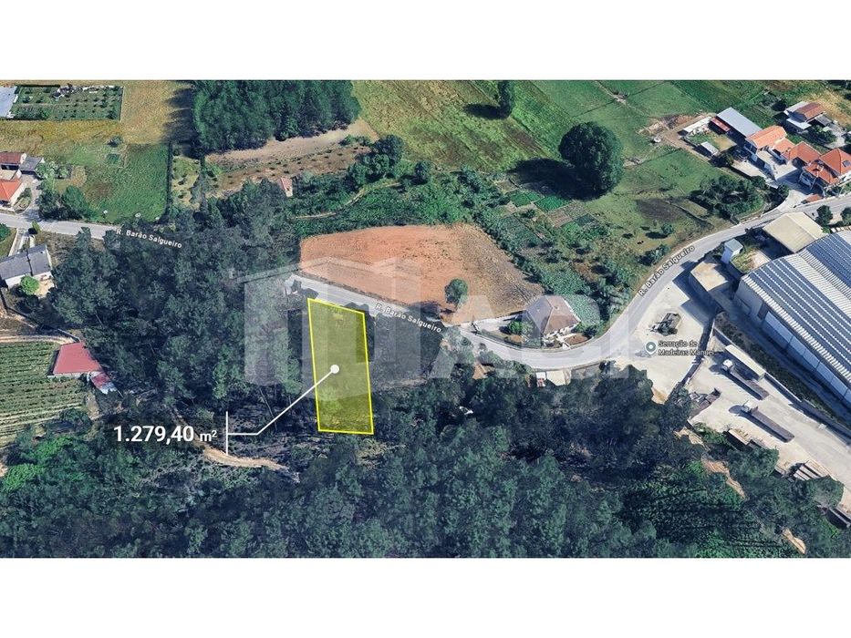 Terreno para Construção com 1.279 m2 - Vale da Rosa, Caranguejeira