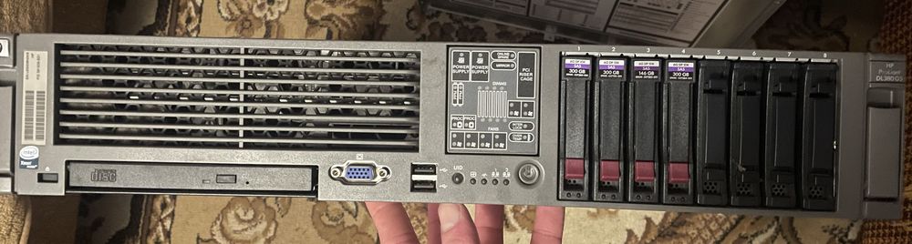 Сервер HP Proliant DL380 G5