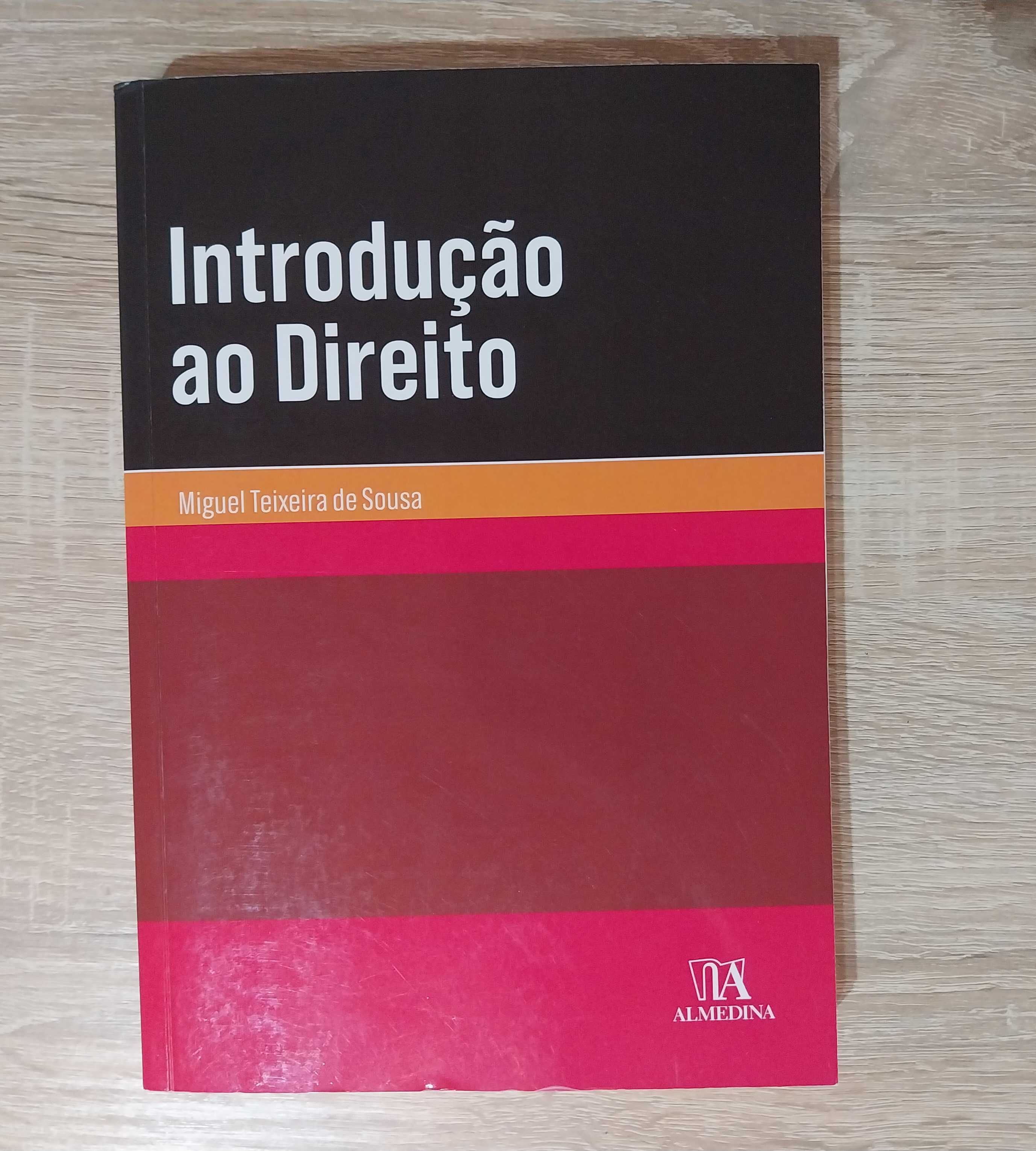 Livro Introdução ao Direito - Miguel Teixeira de Sousa