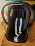 Fotelik Cybex Cloud Z I-Size Plus Deep Black baza obrotowa