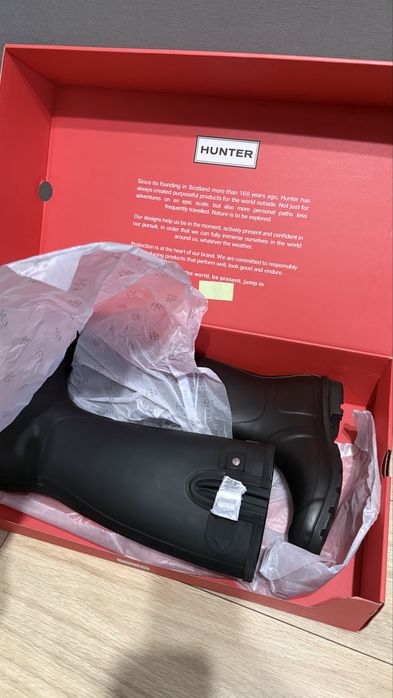 Взуття сапоги hunter