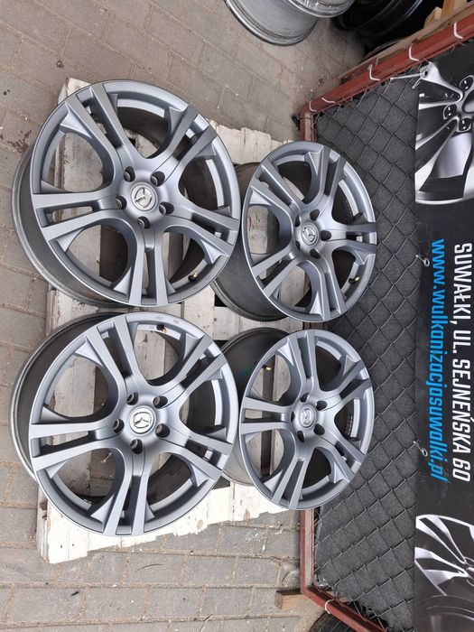 4x felgi R18 5x114,3 Mazda 3 5 6 CX-30 CX-60 CX-70 CX-90 Tribute Kia