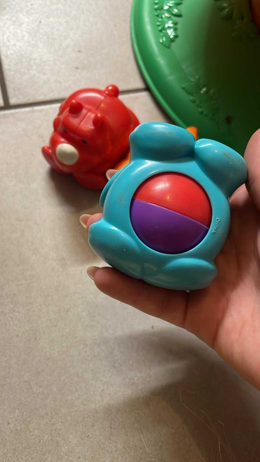 Fisher price zjeżdżalnia,  drzewo dla zwierzat dżungla