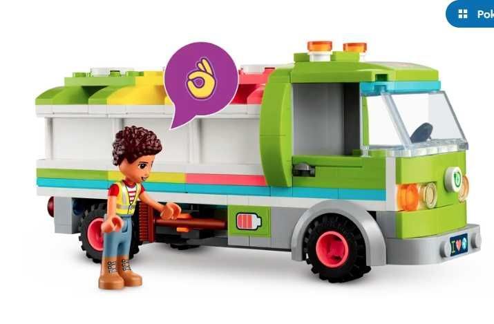 LEGO FRIENDS ciężarówka recyklingowa 41712