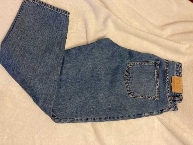 Jeansy niebieskie Pull&Bear, rozm 40, mom fit