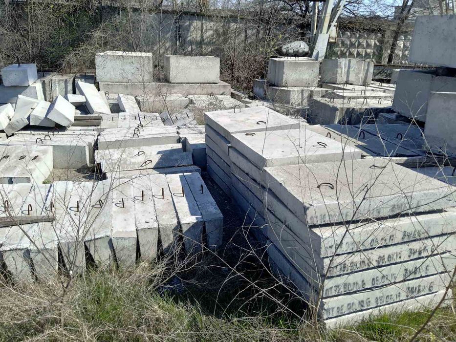 Фундаментные блоки,стеновые панели,дорожные плиты