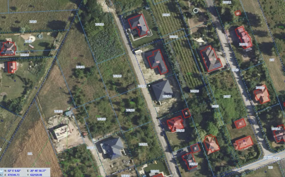 Dziłka budowlana 1000 m² Nadarzyn Stara Wieś ulica Baśniowa