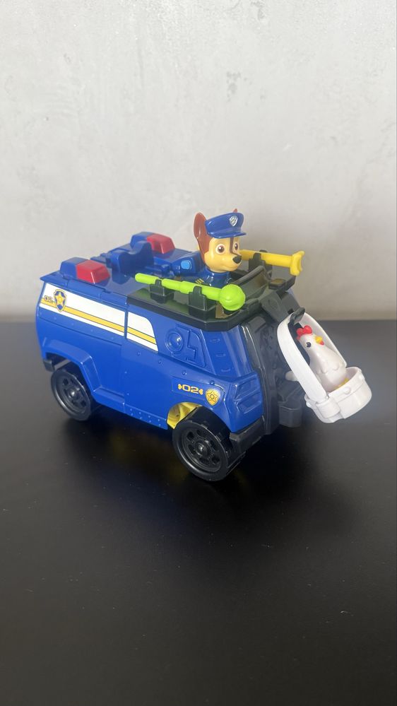 Psi Patrol Chase Rise and Rescue pojazd funkcyjny de Luxe