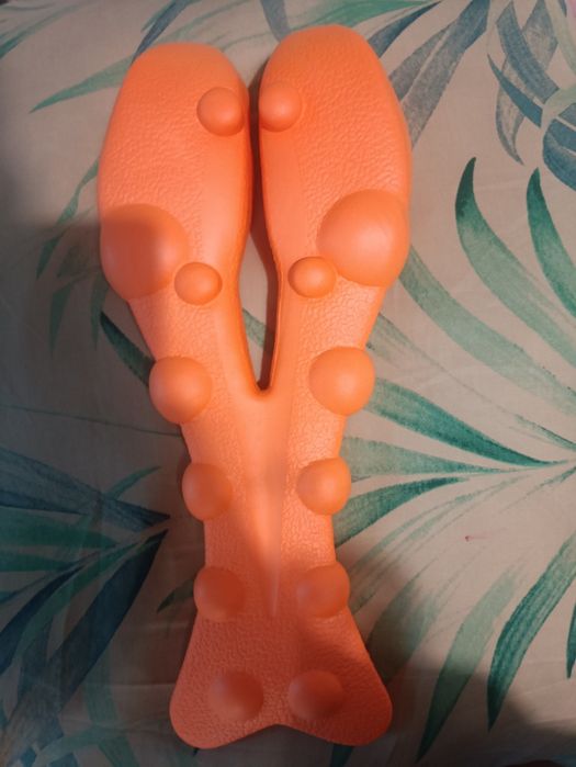 Podparcie kręgosłupa szyjnego podpórka typu krewetka lekka