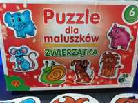 Grube Puzzle dla maluszków zwierzątka