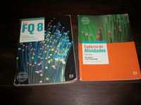 Manual escolar e caderno de atividades Novo FQ 8°ano
