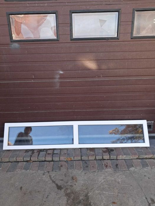Witryna okno nieotwierane poprzeczka 230x42 świetlik DOWÓZ CAŁY KRAJ
