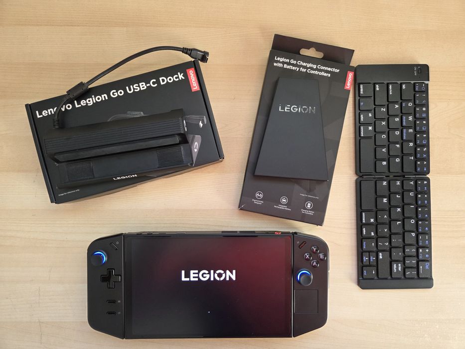 Konsola Lenovo Legion GO na gwarancji do 12.2026 mega dodatki!