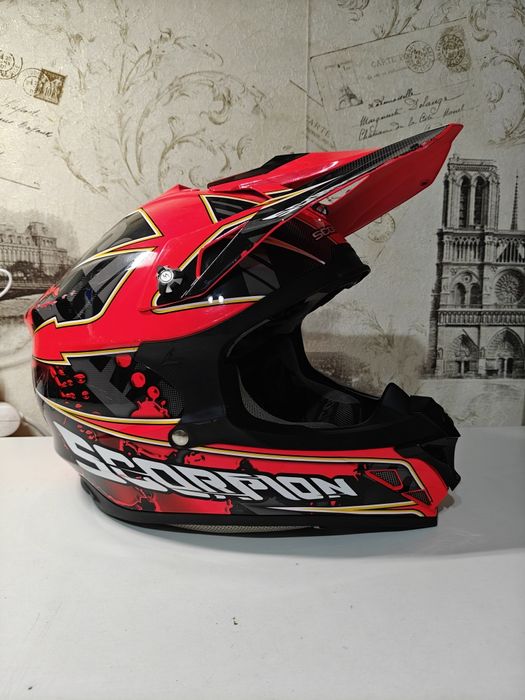 Мотошолом Scorpion VX-15 Evo Air L для мотокроссу ендуро шлем шолом