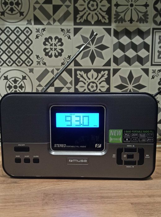 Radio przenośne  muse Fm/Mw/budzik
