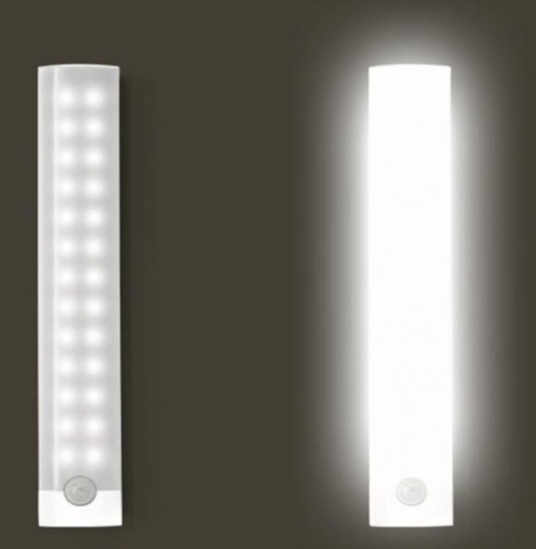 Samoprzylepna lampa LED czujnik ruchu 30 cm 40 LED