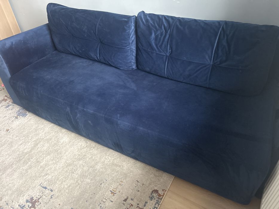 Kanapa granatowa rozkladana