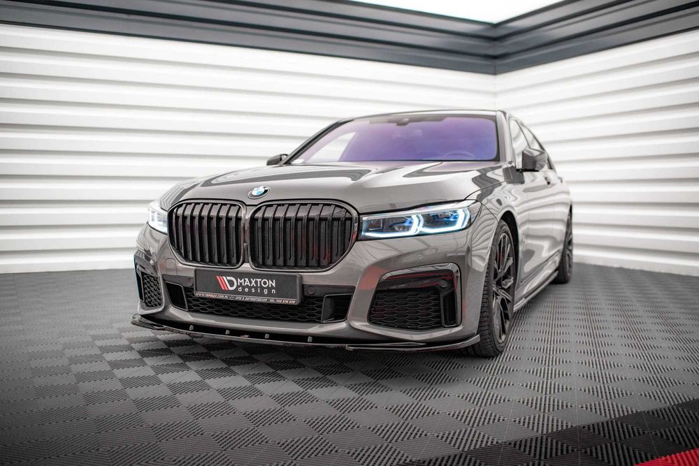 Передній спліттер BMW G11 G12 рест (2019+) тюнинг обвіс губа юбка