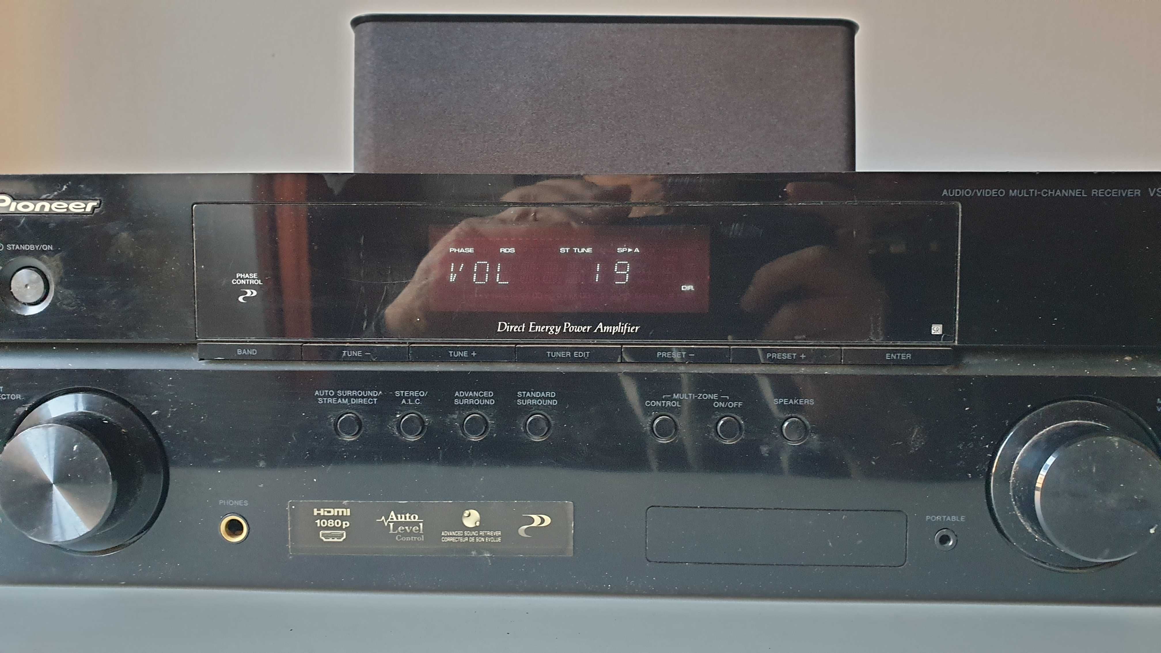 Pioneer Vsx-420 Com Subwoffer