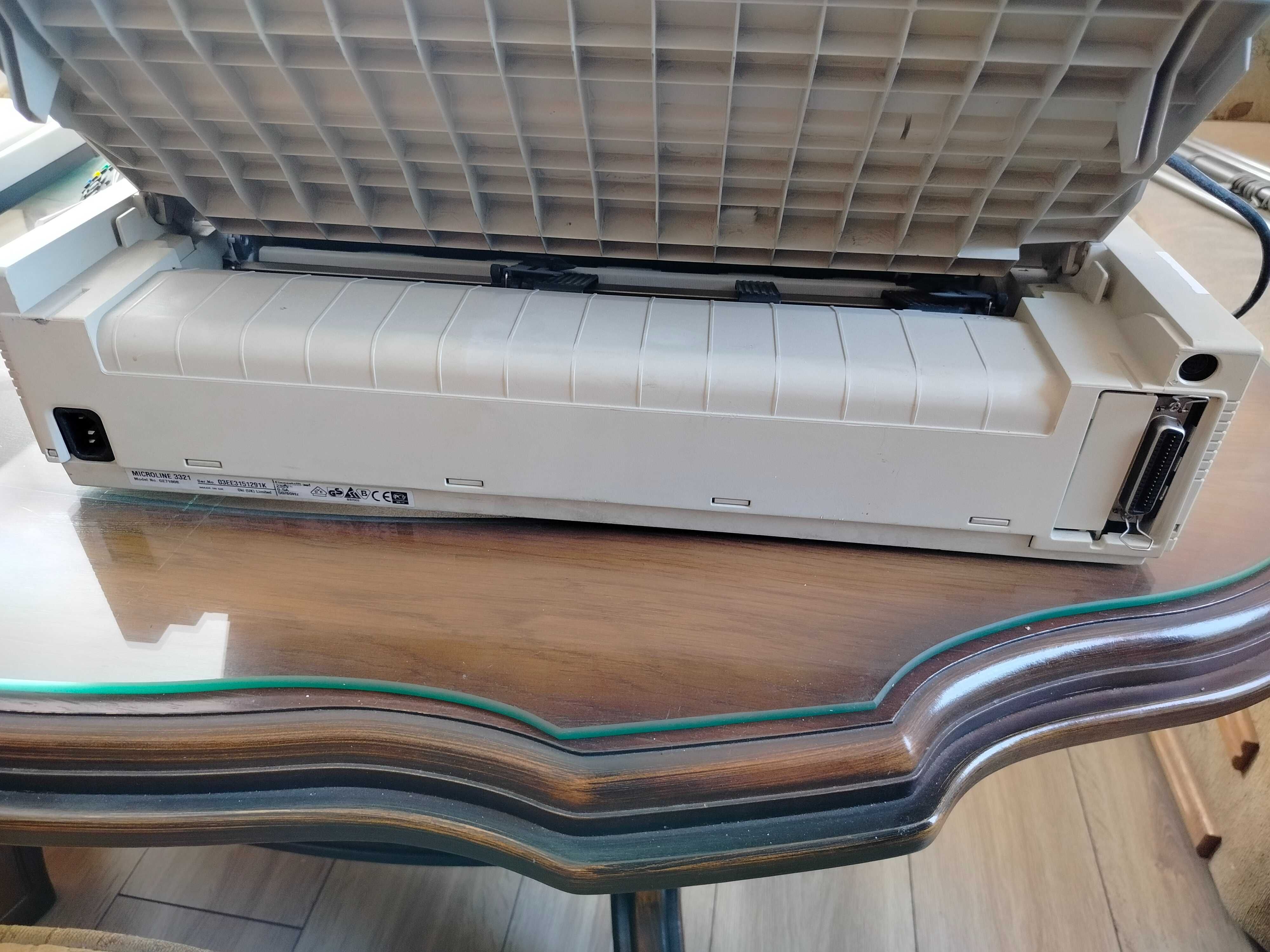 Drukarka OKI Microline 3321 i Skaner Mustek 600 CU