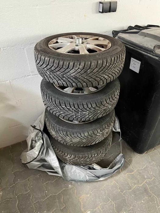 Koła zimowe alufelgi opony 175/65 R 14 T XL Continental opel vw 4x
