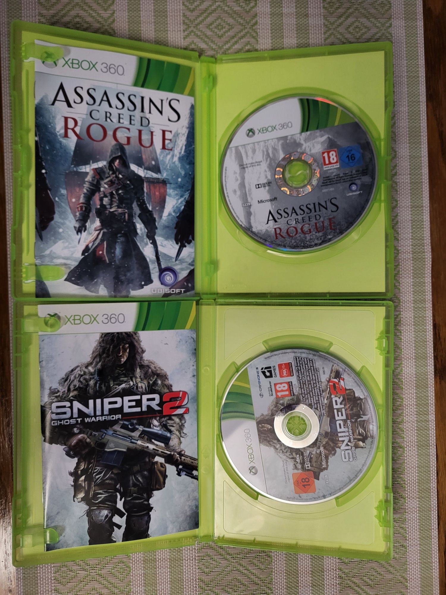 Gry Xbox 360 sniper 2 assassin's Creed rogue