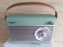 NAJTANIEJ Radio z Głośnikiem BT usb Wbudowana Bateria Vintage Wysyłka
