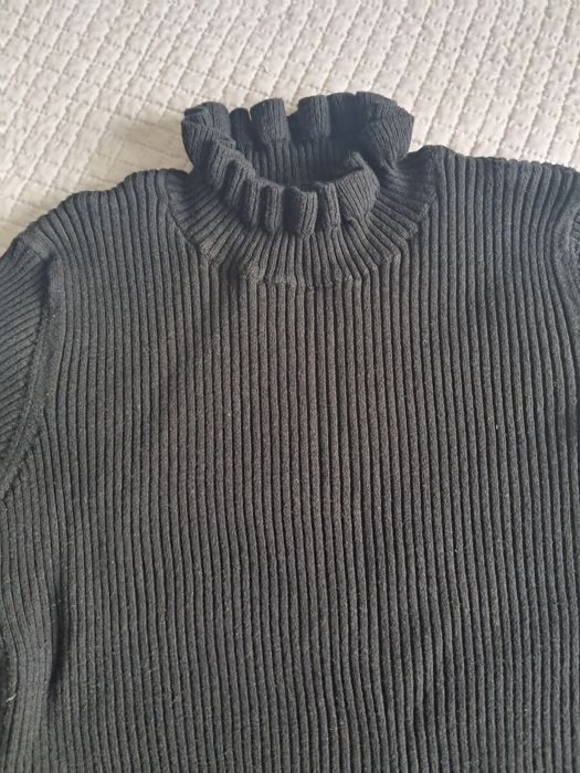 Next czarny golf r.152cm