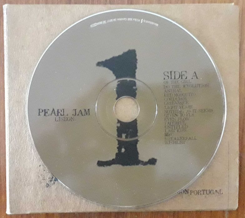 Pearl Jam duplo cd "Lisboa 23.05.2000"
