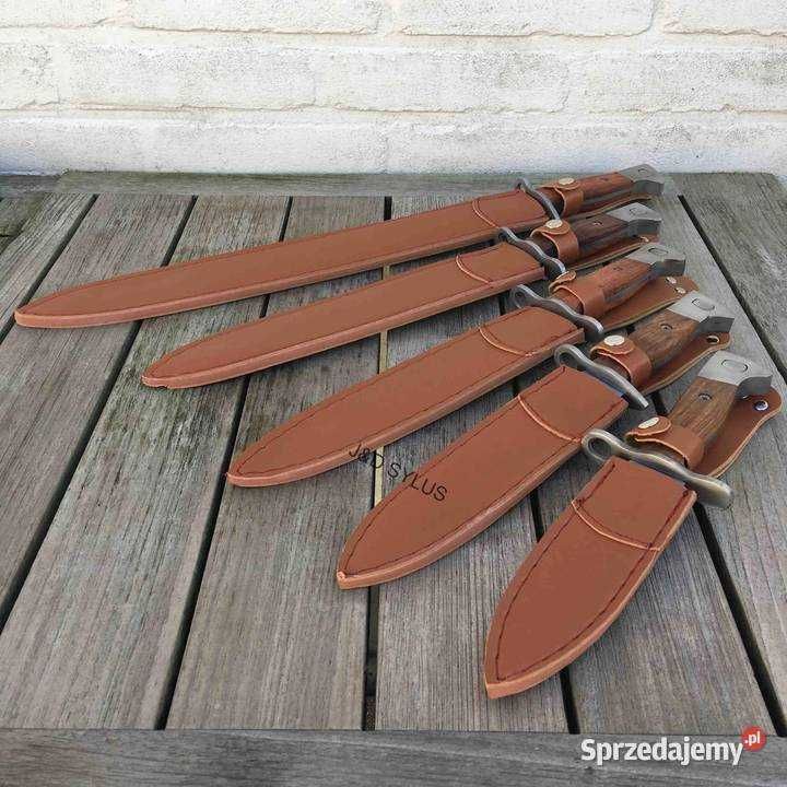 Mega Zestaw 5 szt bagnetów noży AK-47 CCCP