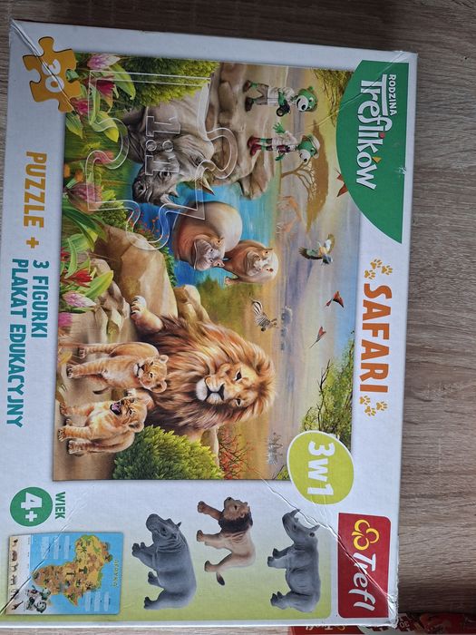 Puzzle Toy Story Auta Safari