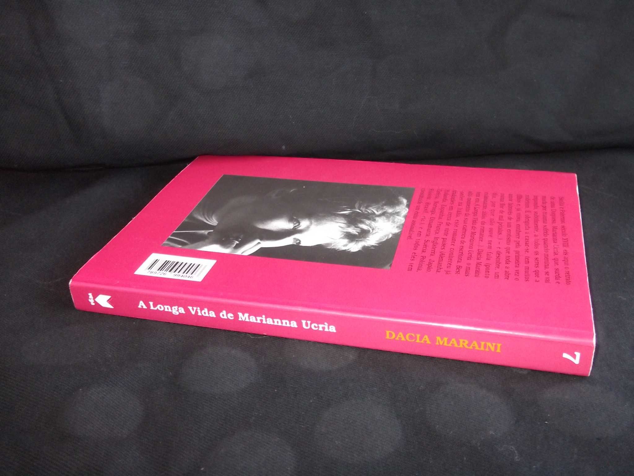 Livro Longa Vida de Marianna Ucria Vega Maraini