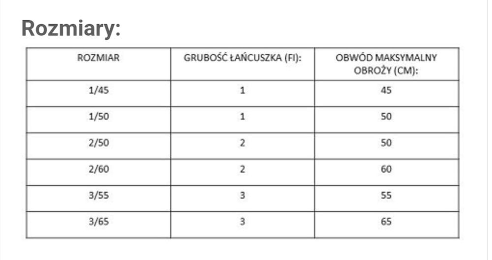 Kolczatka dla psa z obrożą ozdobną 1-50cm