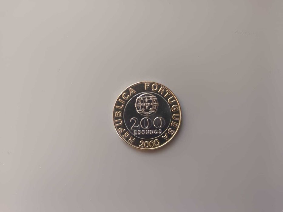 Moeda Comemorativa 200$00 - Garcia de Orta (2000)