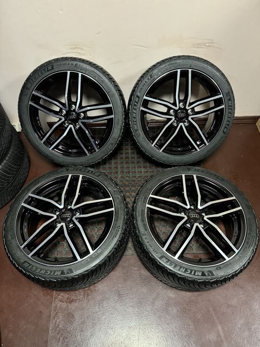 Диски Audi R18 5/112 A3/А4/S3/Q3 VW Golf Jetta шини Michelin 225/40/18