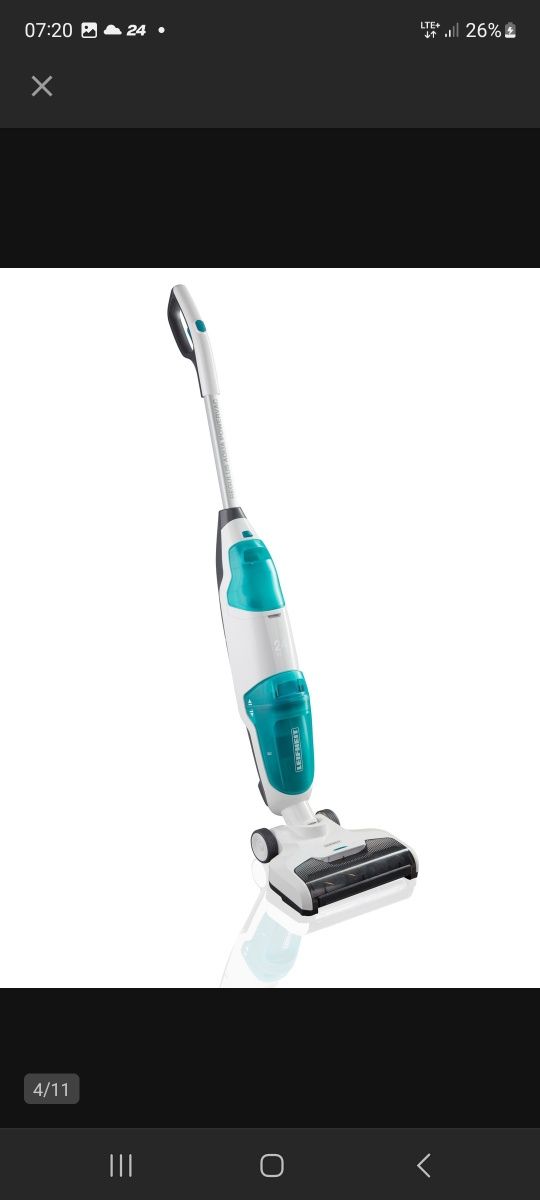 Odkurzacz pionowy Leifheit Regulus Aqua PowerVac - POWYSTAWOWY 100% sp