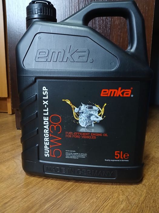 Продам оливу emka.SUPERGRADE LL-X LSP 5W30
9