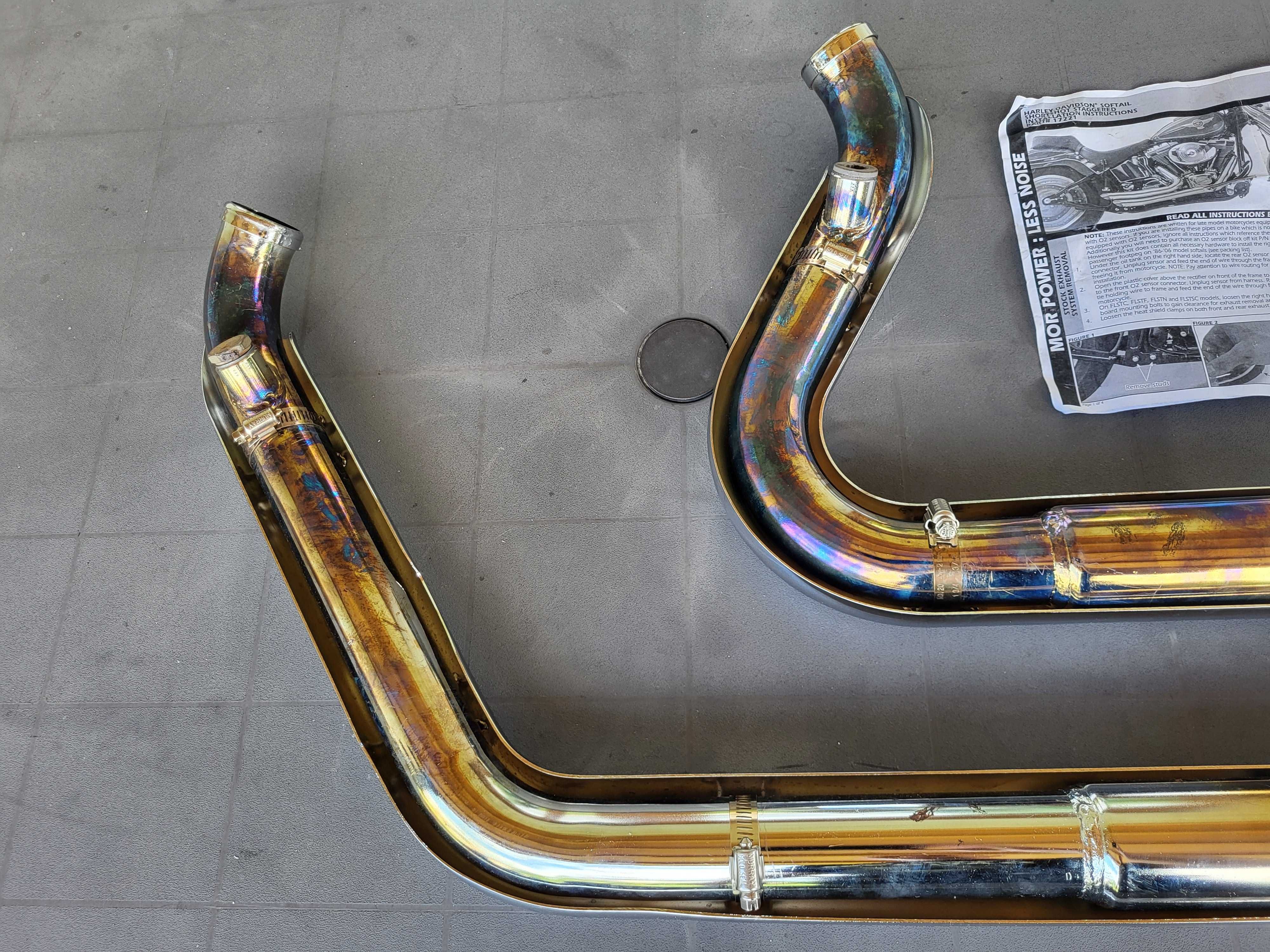 Harley Davidson Softail TC Vance Hines wydech  tłumik
