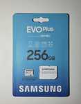 Cartão de memória Samsung Evo Plus 256GB Novo