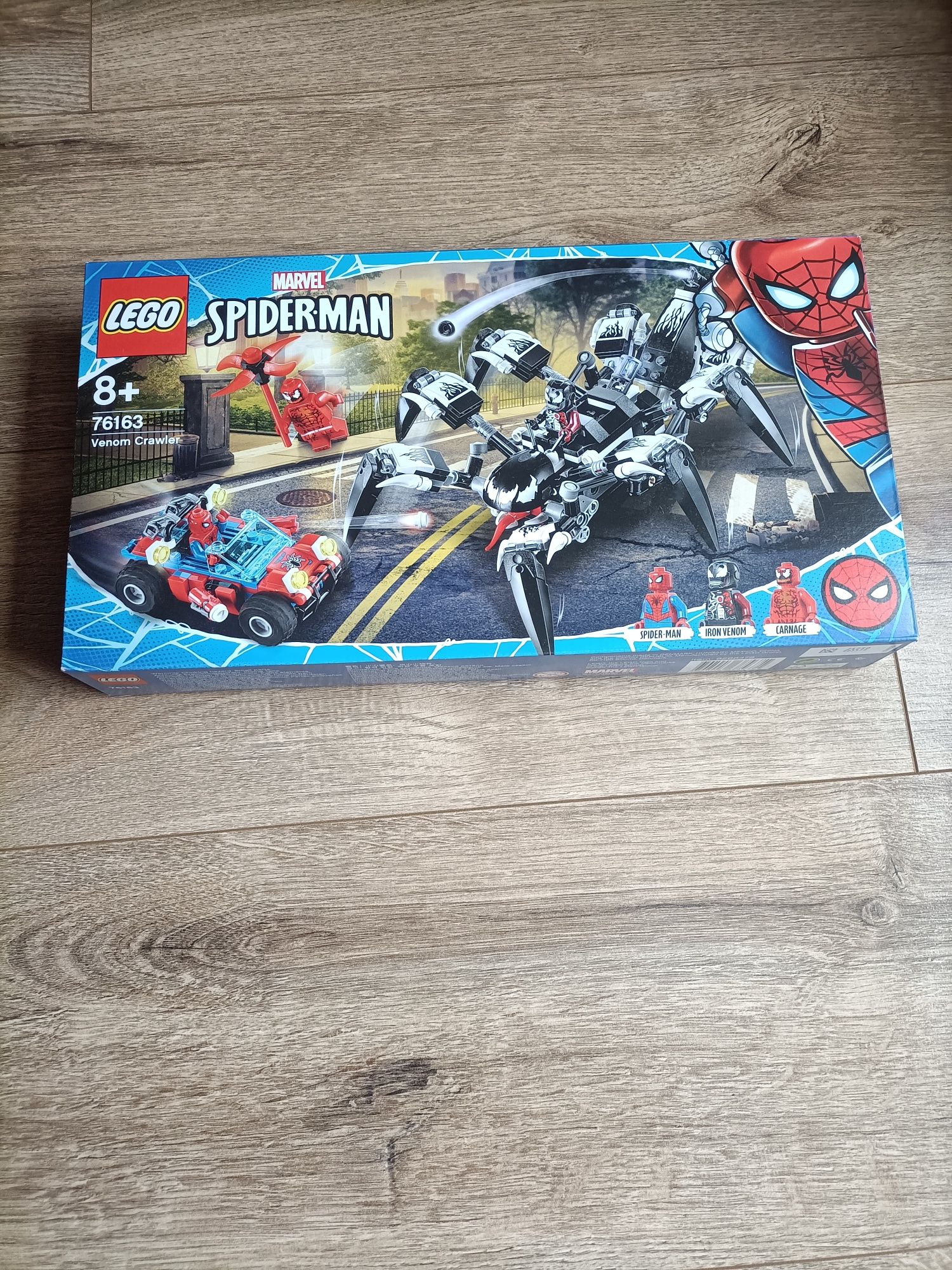 Nowe LEGO 76163 Marvel Super Heroes - Pełzacz Venoma.