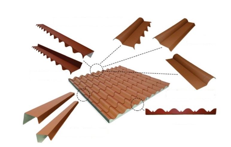 Painel sandwich Imitação de telha - Desde 20,50€