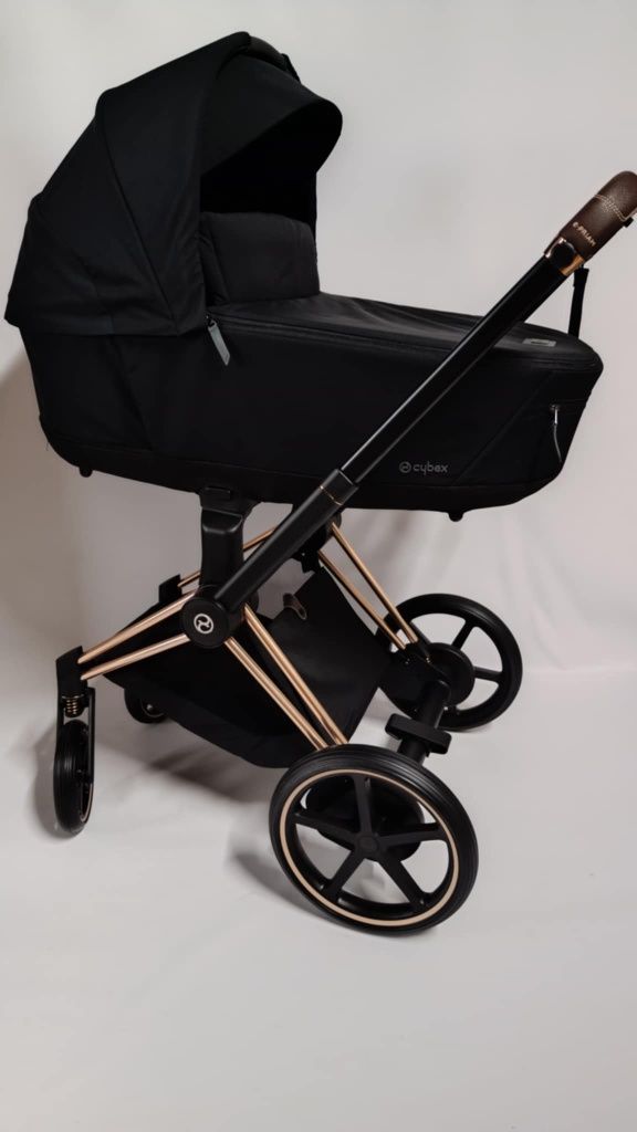Cybex e priam rose gold z gondolą sepia black