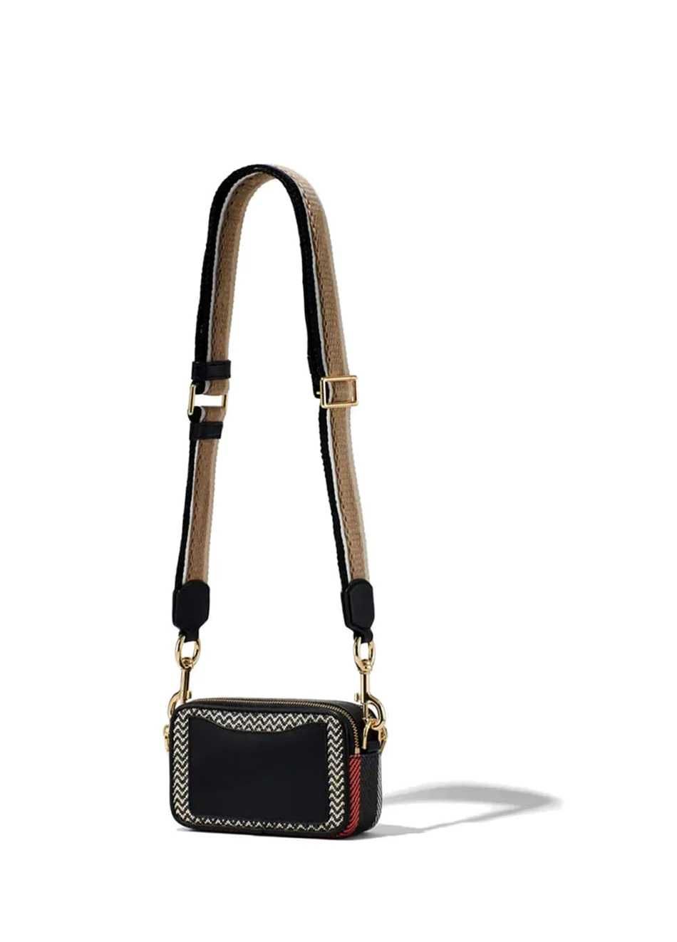 Сумка Marc Jacobs The Mixed Media Snapshot Black Multi