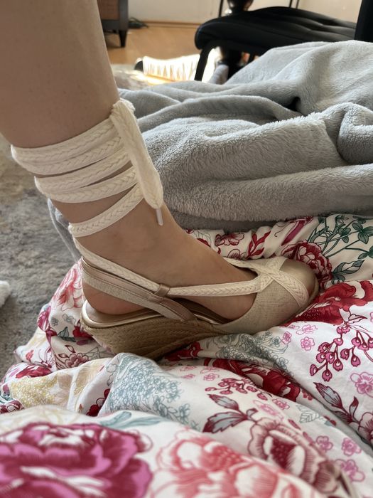 Espadryle 35 ze sznurkami
